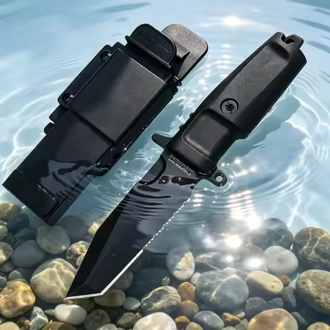 Extrema Ratio Compact Mini Outdoor Knife Multi-Functional with K-Type Sheath N690 Steel Camping Pouc