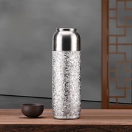 Pure Titanium Magnetic Insulated Water Bottle Mens Fitness Travel Tea Brewing Sports Cup Womens Busi