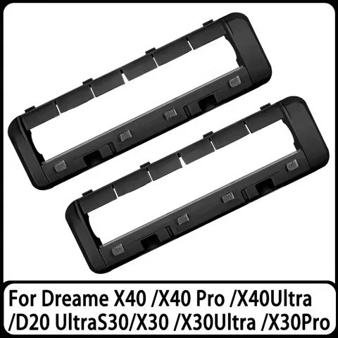 Main Rolling Brush Cover For Dreame X40 X40 Pro X40Ultra D20 Ultra S30 X30 X30Ultra X30Pro Robot Vac