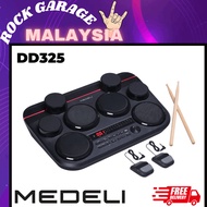 Medeli DD325 Portable Digital Drum w/Drumstick And Adapter ( DD 325 / DD-325 )