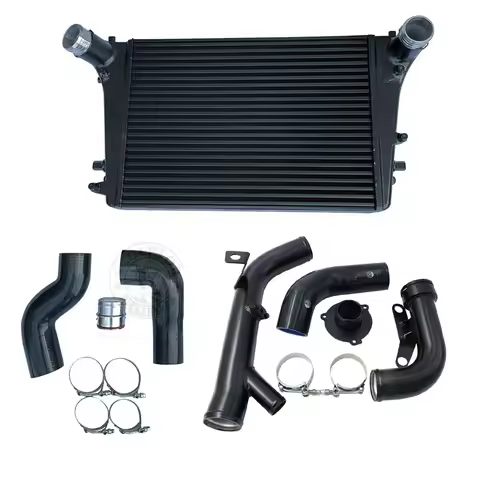 Intercooler-kit FÖR TTS R20, Golf 5 & 6, Golf R, ED30 mk5, ED35 mk6, A3 S3 2.0 TFSI K04 EA113, Sciro