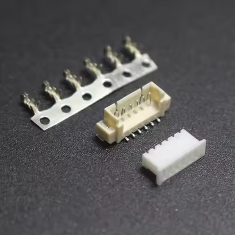 20sets MICRO JST 1.25 2/3/4/5/6Pin connector 1.25MM Pitch SMD RIGHT ANGLE pin header + Housing + ter