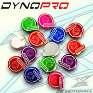 DYNOPRO CNC EMBLEM XMAX V2-V3 / PURPLR / PINK / GREEN / RED / BLUE / SILVER / ORANGE