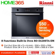 Rinnai 8 Functions Built-In Oven RO-E6208TA-EM