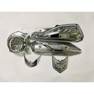 VISION 2014-2020 (bộ 5 món ốp xi crom pô e + che pô + quạt gió + mỏ dè trước + đuôi dè sau)