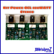 Kit Power OCL 200 Watt Stereo Plus ic & heatsing