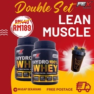 🔥[ DOUBLE SET]🔥 HYDROWHEY PROTEIN FEX NUTRITION 2.7KG