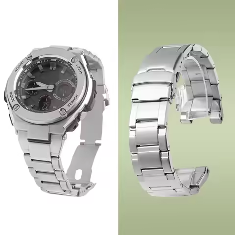 Stainless Steel Watch Strap for Casio G-Shock GST-W300G/W300/S300G GST-S300/S210B/S100G GST-S110/W10