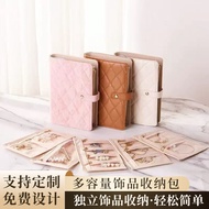 Jewelry Storage Book Multifunctional High-End Jewelry Storage Book Book Travel Jewelry Storage Book 