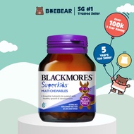 Blackmores Superkids Multi 60 Chewables | Blackmores Omega Brain Chewables 50s [BaeBear.sg]