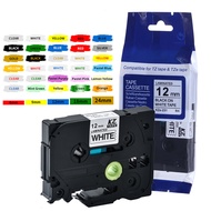 TZe231 tze 231 tze 221 6mm 9mm 12mm 18mm 24mm Compatible Brother Label Tape tze131 TZe631 TZe241 Lam
