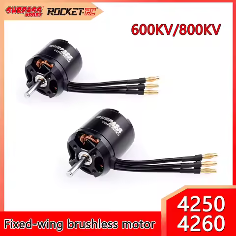 Surpasshobby C4250 4260 Outrunner Brushless Motor 800KV 600KV Diameter for RC Helicopter FPV Racing 