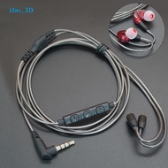 IBA-MMCX Earphone Cable Cord with Mic Volume Control for Shure SE215 SE315 SE535
