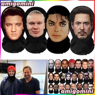 3D Printed Full Face Cosplay Mask – Celebrity Disguise, Kanye/Diddy Style, Joker Role Play