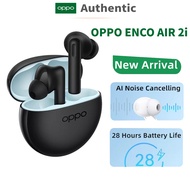 OPPO ENCO Air 2i TWS Earphone Bluetooth Wireless Earbuds AI Noise Cancelling Wireless Headphone 28 H