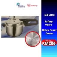 Butterfly Stainless Steel Pressure Cooker BPC-SS23 (5L) / BPC-SS27 (8L)