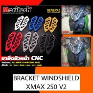 BRACKET YAMAHA XMAX 250 V2 ALLOY CNC BRACKET WINDSHIELD YAMAHA XMAX 300 MOUNTING BRACKET MORITECH