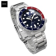 Velashop นาฬิกาข้อมือผู้ชาย SEIKO 5 Sports Automatic สายสแตนเลสสีเงิน รุ่น SRPD53K1 SRPD53K SRPD53 (