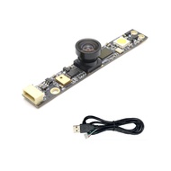 5MP USB Camera Module 160 Degree Wide Angle OV5640 2592X1944 Fixed Focus Free Drive for Security Mon