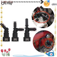 OLINI  Line Hose, 7.89 ID6 45° Hose Coupler, Auto Accessories Bundy Tee PA12 Plastic Pipe Coupler