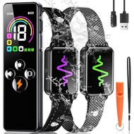 Dog Training Collar, 2 Dogs Shock Collar with Remote Control, 4 Training Modes Vibration, Beep, Shoc