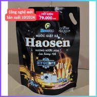 Combo 2 Túi Nước Giặt Xả Haosen Hygiene 9n1 2L Hương Nước Hoa Luxury Premium Sạch Mọi Vết Bẩn Lưu Hư