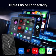 Play2video OTTOCAST Pro Wired To Wireless Carplay Android Auto Adapter TV Video AI Box Youtuber For