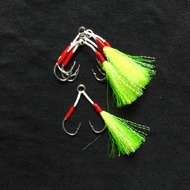 Chabai Micro Assist Hook 5pcs untuk jig 7-20 gram