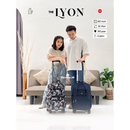 [THE LYON] KOREAN FASHION BARLEY CABIN TROLLEY BACKPACK WATERPROOF PARACHUTE MATERIAL 4 WHEELS TROLL