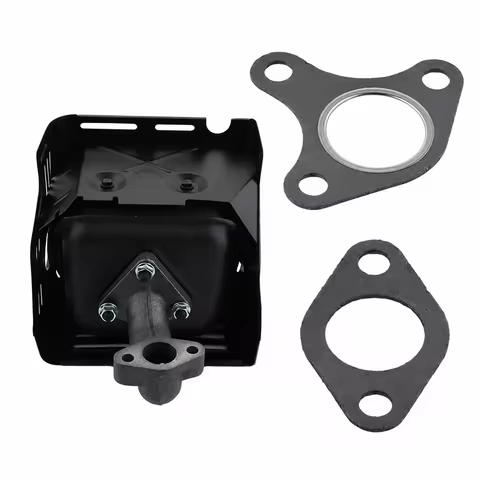 Muffler Exhaust Assembly with Gasket&Manifold Kit For Honda GX340 GX390 11HP 13HP Engine Power Washe