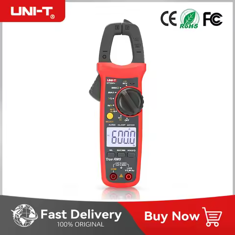 UNI-T Clamp Meter UT201 UT202 UT202A UT203 UT204 Plus Digital Tester Professional Voltmeter Pliers A