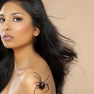 Large Spider Tattoo Sticker V0J1