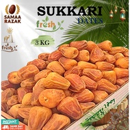 kurma sukkari 3kg highy quality , kurma sukkari new stock .
