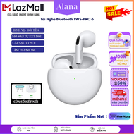 { New Sale } Tai Nghe Bluetooth TWS-PRO 6 – Âm Thanh Sống Động Tai Nghe Bluetooth Pro 6 Tws 5.0 Cảm