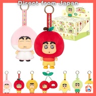 Crayon Shin-chan Fruit House Series Plush Pendant Assortment Box - 6-Piece Blind Box Collectible Fig
