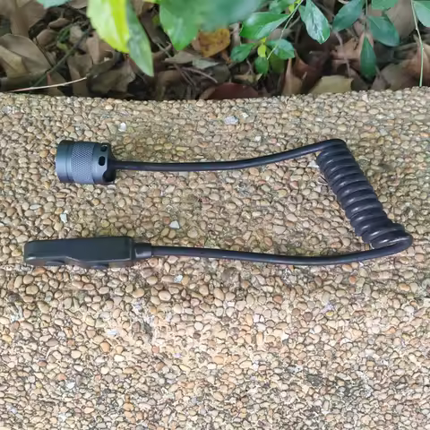 Remote Switch with Convoy S2+ Tail for Convoy S2 Plus S3 S6 S8 S15 Flashlight 40-85cm Scalable Switc