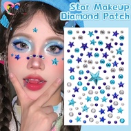 Star Diamond Sticker - 3D Crystal Paillettes Eye Patch - Y2k, Sweet, Sexy - Music Festival Temporary