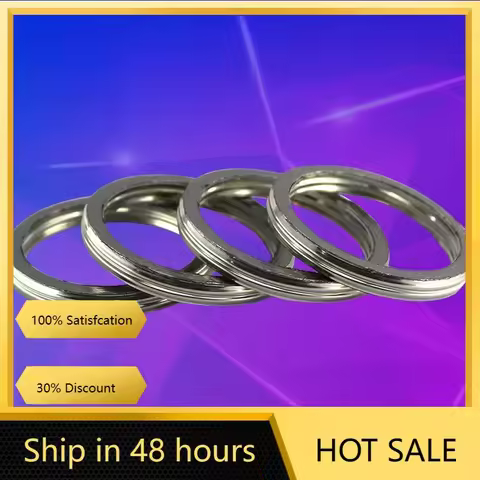 OD 45mm 4PCS Motorcycle Exhaust Muffler Gasket for YAMAHA YZF-R1 YZF750 FZS1000 FJR1300 FZ-1N FZ-1S 