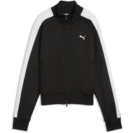 Puma Womens Women's T7 Tracksuit Top (Puma Black) - Sports Direct