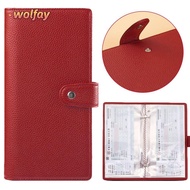 YOLANDA Envelopes Money Saving Challenge, Save Money PU Money Collection Book, Funny Large Capacity 