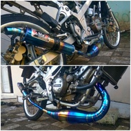 NINJA R RACING EXHAUST /SS ORIGINAL SIX-7 RACING