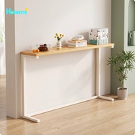 footful Space-Saving Sofa Back Table Modern Sofa Table with Shelves Compact Furniture Sturdy for Bed
