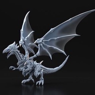 非Bandai 國模 游戲王 青眼白龍 大只 素組已砌 齊件
