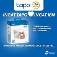 TP-Link Tapo RVA210 Robot Vacuum Disposable Dust Bag (5 Pcs) For Tapo RV50 Pro Omni & Tapo RV50 Omni