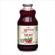 LAKEWOOD Organic PURE Beet Juice with Organic Lemon Juice , 946mL