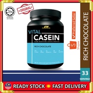 Vital Casein Halal 1kg, 24g Protein Isolate, 0g Sugar, 104 kcal Calories vs Optimum Nutrition Casein