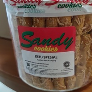 Sandy Cookies Keju Special Kue kering Sandy Merah (Kastengel)