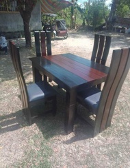 Brand New original 4 seaters dining table set with chairs