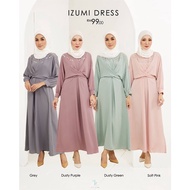IZUMI DRESS PETIKITA KASUAL