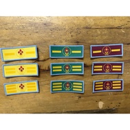 [ ] RANK BADGE (PKK/PM/PR)